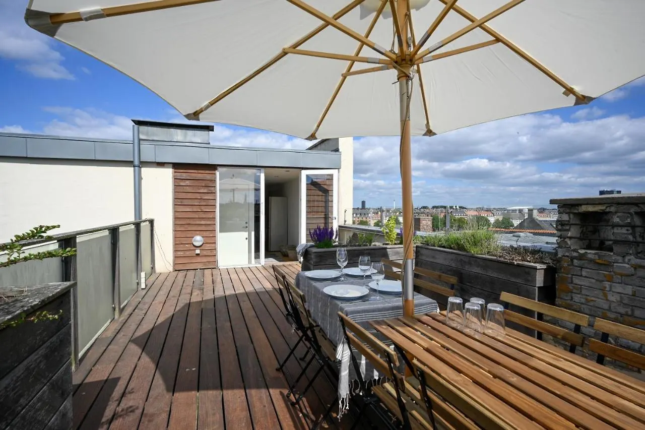 Spacious 3-Bedroom Apartment With A Rooftop Terrace In The Center Of Copenhagen