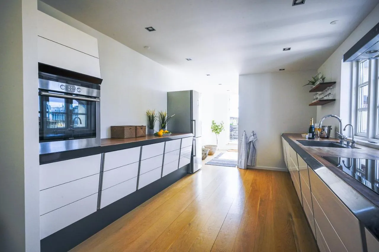 Spacious 3-Bedroom Apartment With A Rooftop Terrace In The Center Of Copenhagen 0*,